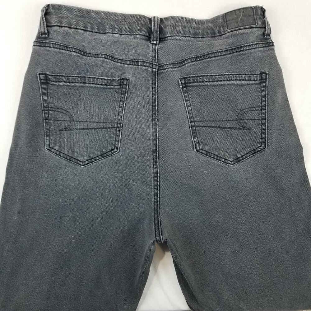 American Eagle Jeans Womens 10 Regular Stretch Slim Fit Denim Classic High Rise - Picture 4 of 12